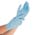Zusatzbild Einmalhandschuhe aus Nitril Hygostar Safe Light blau M