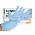 Einmalhandschuhe aus Nitril Hygostar Safe Virus blau L