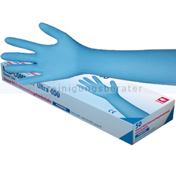 Einmalhandschuhe aus Nitril Med Comfort Blue Ultra 400 blau XL