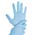 Zusatzbild Einmalhandschuhe aus Nitril Walking Rapid-On blau S