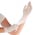 Zusatzbild Einmalhandschuhe aus Synthetik Hygostar Elastic weiß S
