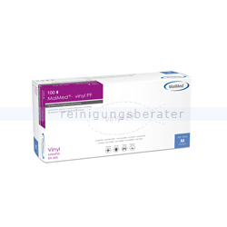 Einmalhandschuhe aus Vinyl MaiMed Vinyl PF unsteril S MHD