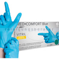 Einmalhandschuhe aus Vitril Ampri Vinyl Nitril blau L