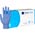 Zusatzbild Einmalhandschuhe aus Vitrile Blend Abena Vinyl Nitril blau L