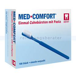 Einmalzahnbürste Ampri Med Comfort blau