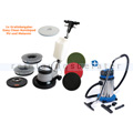 Einscheibenmaschine im Set Clean Track CT 17 GR Set 3