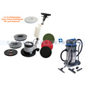Einscheibenmaschine im Set Clean Track CT 17 GR Set 4