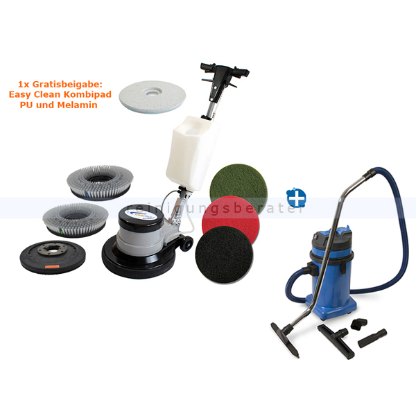 Einscheibenmaschine im Set Clean Track NANOdisc 43 EVO Set 2