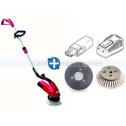 Einscheibenmaschine im Set Cleanfix Scrubby 145