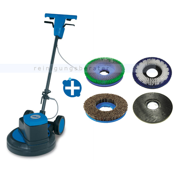 Einscheibenmaschine im Set Nilco 401 Standard Komplettpaket