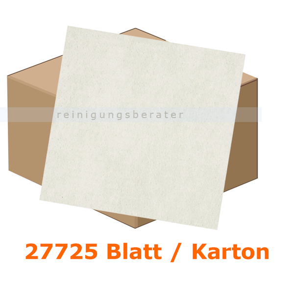 Einschlagpapier Abena gebleicht 11 x 21 cm weiß, Karton
