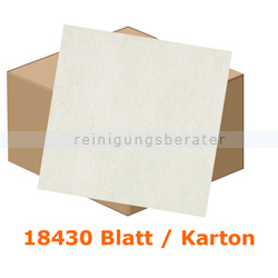 Einschlagpapier Abena gebleicht 17 x 21 cm weiß, Karton
