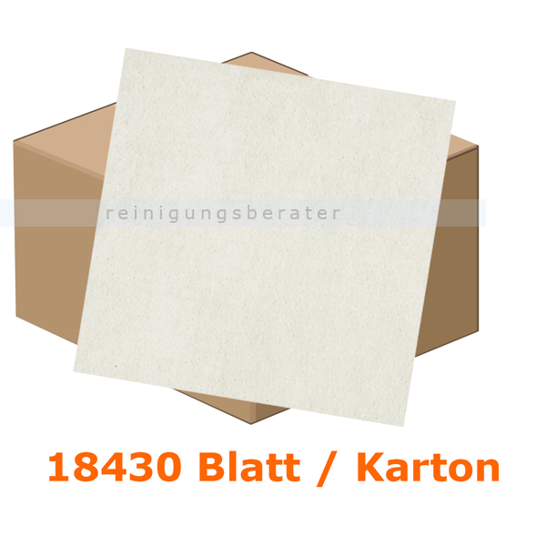 Einschlagpapier Abena gebleicht 17 x 21 cm weiß, Karton