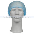 Einweghaube Abena Haarnetz Classic Vliesstoff blau Box