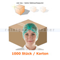 Einweghaube HygoBase Klipphaube Light PP-Vlies grün B-WARE