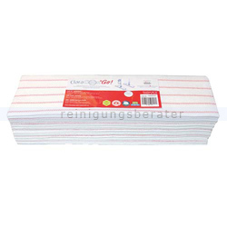 Einwegmop ClaraClean Go! 40 rot 44x12 cm 500 Stück