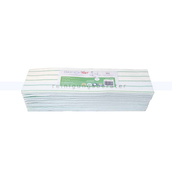 Einwegmop ClaraClean Go! 60 grün 60x12 cm 300 Stück