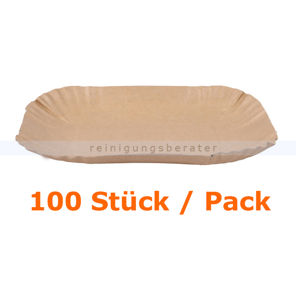 Einwegschüssel NatureStar BIO Schale Kraftpapier 100 Stück