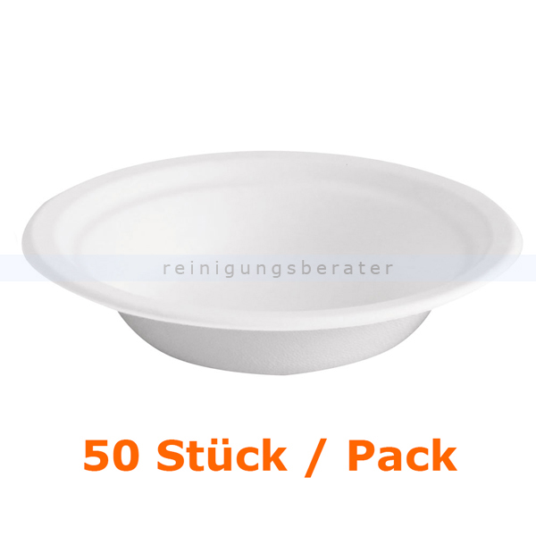 Einwegschüssel NatureStar BIO Zuckerrohr 460 ml 50 Stück