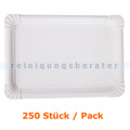 Einwegteller NatureStar BIO Pappe 200x130 mm 250 Stück