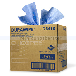 Einwegtücher CHICOPEE DuraWipe Super blau