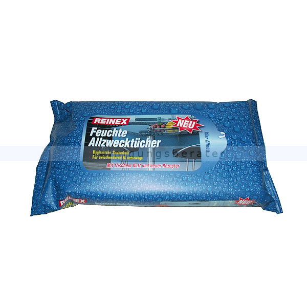Feuchttuch Reinex Feuchte Allzwecktücher 50er Pack die schnelle Hilfe wenn doch mal was daneben gegangen ist 7822