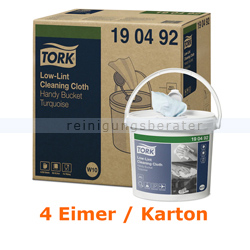 Einwegtücher Tork Premium Spezial 17,5x28 cm türkis