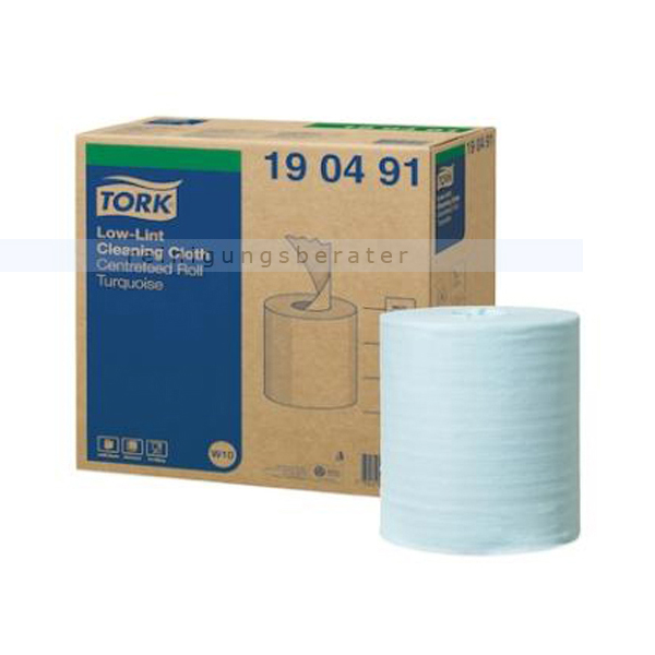 Einwegtücher Tork Premium Tücher 4 x 200 Blatt türkis