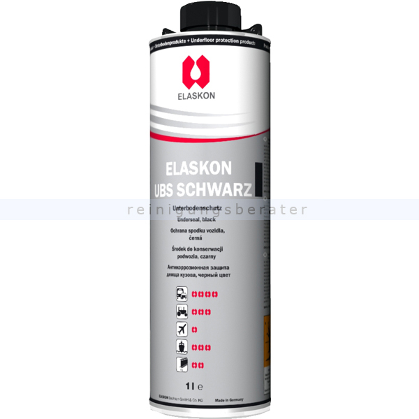ELASKON Unterbodenschutz UBS schwarz 1 L