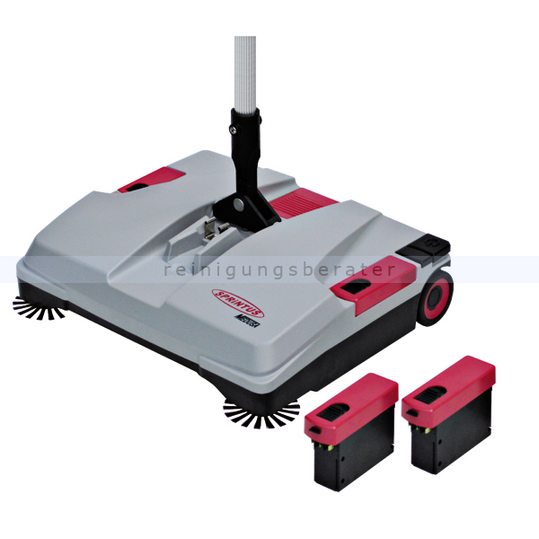 Kehrmaschine Akkukehrbesen MEDUSA Set mit 2 Akkus 