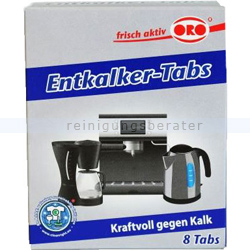 Entkalker Oro frisch-aktiv Entkalker Tabs 8 x 16 g