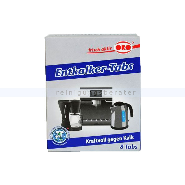 Entkalker Oro frisch-aktiv Entkalker Tabs 8 x 16 g