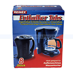 Entkalker Reinex Entkalker-Tabs 8 x 16 g