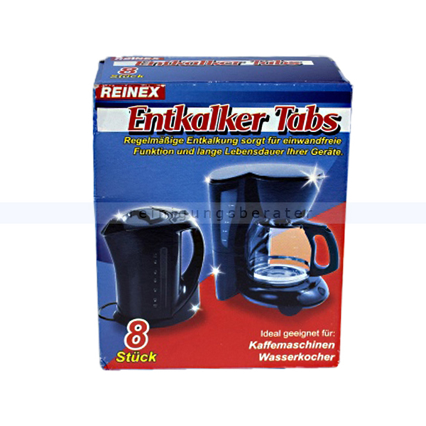 Entkalker Reinex Entkalker-Tabs 8 x 16 g