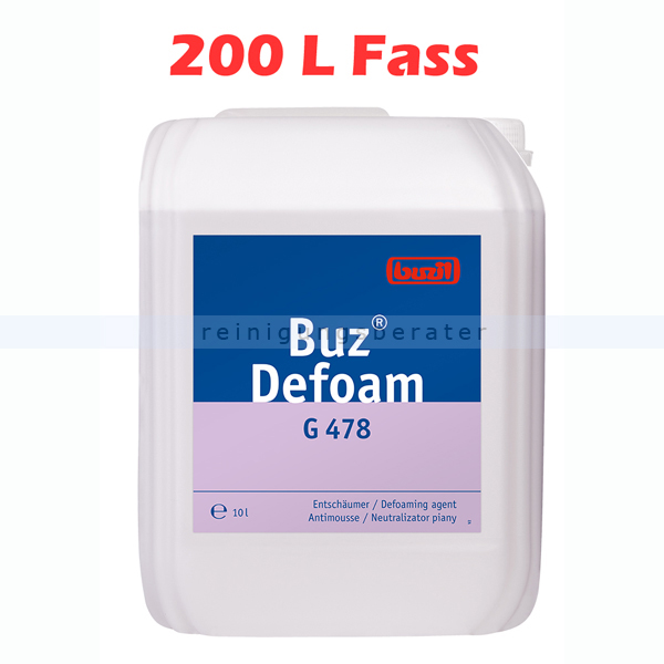 Entschäumer Buzil G478 D 200 L Fass