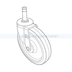 Ersatzräder und Rollen Numatic Laufräder 125 mm