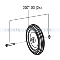 Ersatzräder und Rollen Sprintus Rad komplett