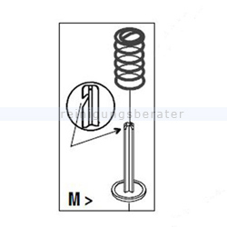 Ersatzteil Diversey Taski 4089350 Ventil