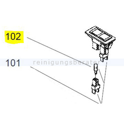 Ersatzteil Diversey Taski 4122866 LED 24 V 4106/208
