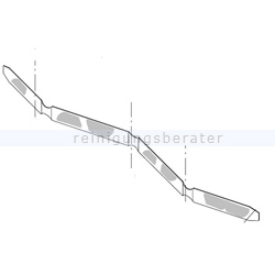 Ersatzteil Diversey Taski 4127070 Lamelle 56/2,4x750
