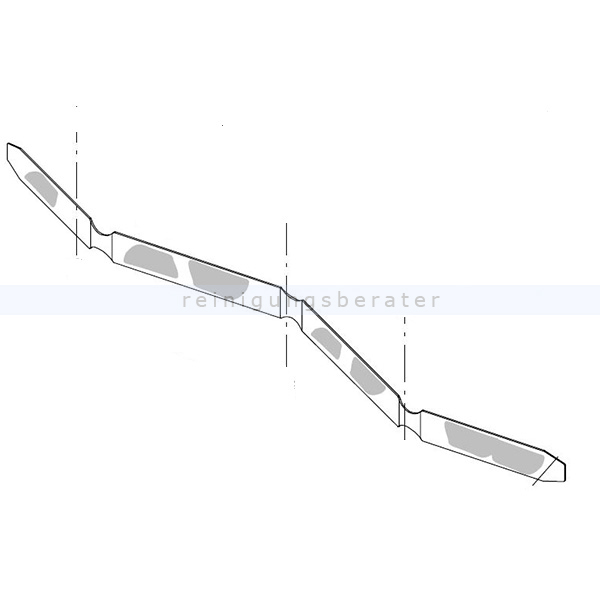 Ersatzteil Diversey Taski 4127070 Lamelle 56/2,4x750