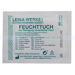 Erste Hilfe Material Leina Feuchttuch