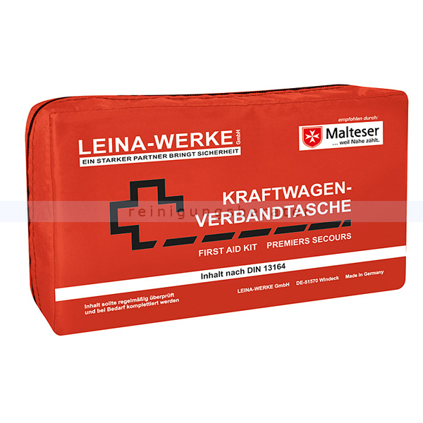 Leina-Werke Betriebsverbandkasten Klein (DIN 13157, Ohne Wandhalterung,  Grün)