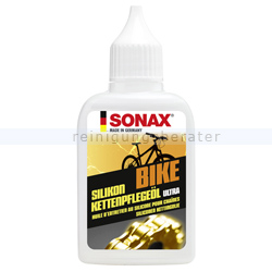 Fahrradpflege SONAX BIKE Silikon KettenPflegeöl Ultra 50 ml