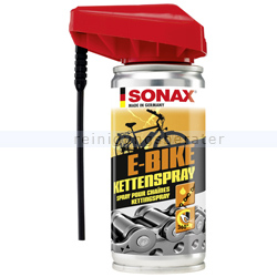 Fahrradpflege SONAX E-BIKE KettenSpray mit EasySpray Kopf