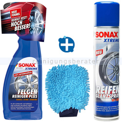 Fahrzeugpflege Sets SONAX XTREME zur Felgenreinigung Set 2