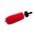 Zusatzbild Felgenbürste rot mit Gummispitze