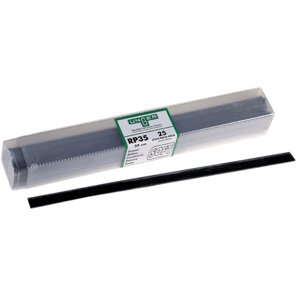 10 Stück LEWI Wischergummi 45 cm hart Fensterwischer Gummi Fensterwischergummi 