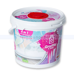 Feuchttuchspender CleaningBox 4-in-1 Graffiti & Stift 70 St.