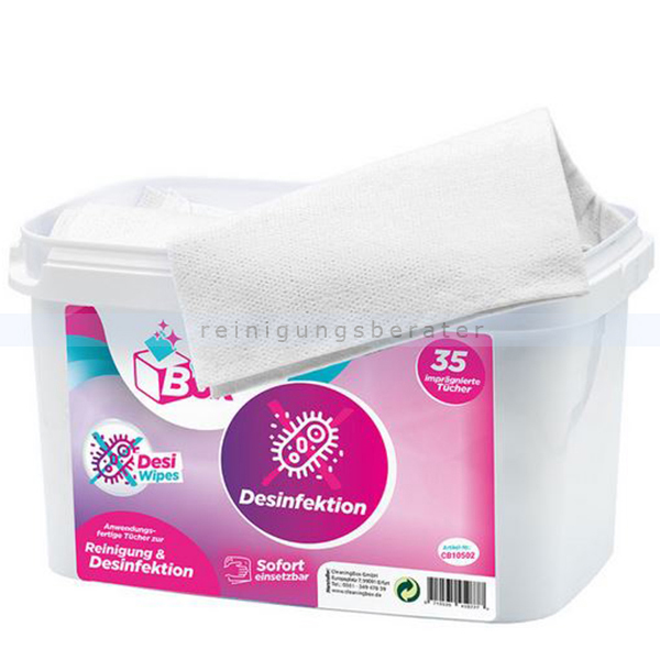 Feuchttuchspender CleaningBox DesiWipes 40x30 cm 35 Stück